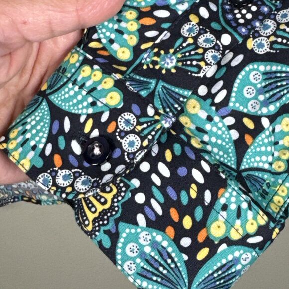 Paisley & Gray Men’s Large-17 Slim Fit Spring Summer Butterfly Print Button Down - Picture 6 of 10